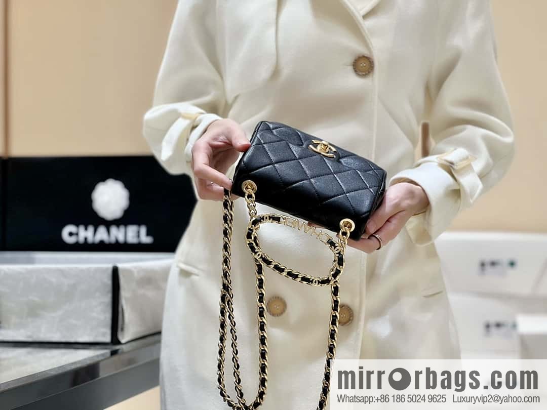 CHANEL 23C early spring vacation new model, arm in arm fat AS3748