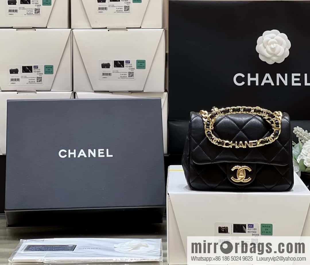 CHANEL 23C early spring vacation new model, arm in arm fat AS3748