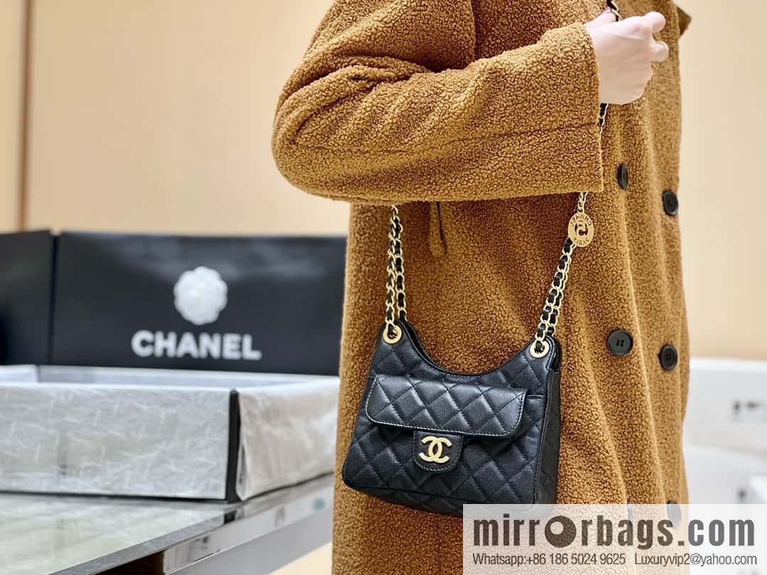 CHANEL 23P new hobo Tmall Genie bag AS3710