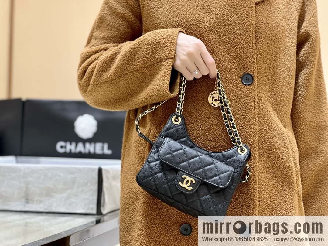 CHANEL 23P new hobo Tmall Genie bag AS3710