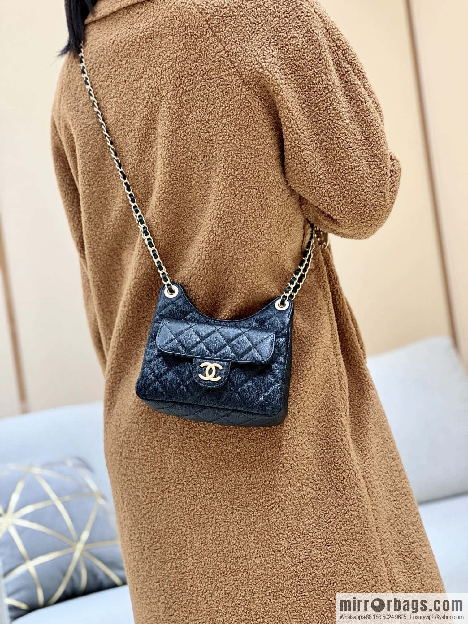 CHANEL 23P new hobo Tmall Genie bag AS3710