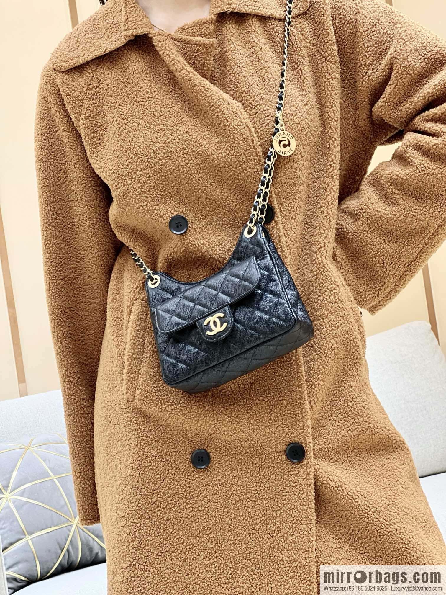 CHANEL 23P new hobo Tmall Genie bag AS3710