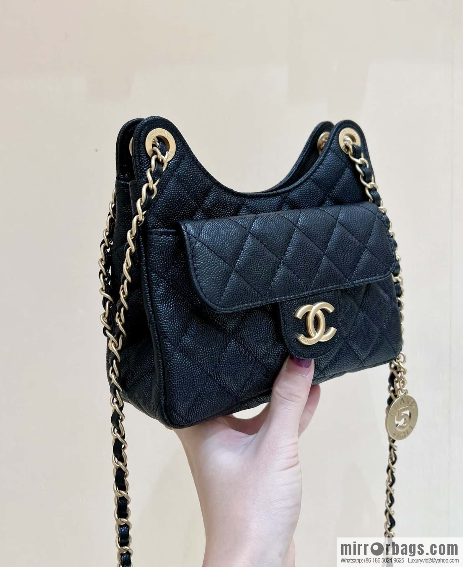 CHANEL 23P new hobo Tmall Genie bag AS3710