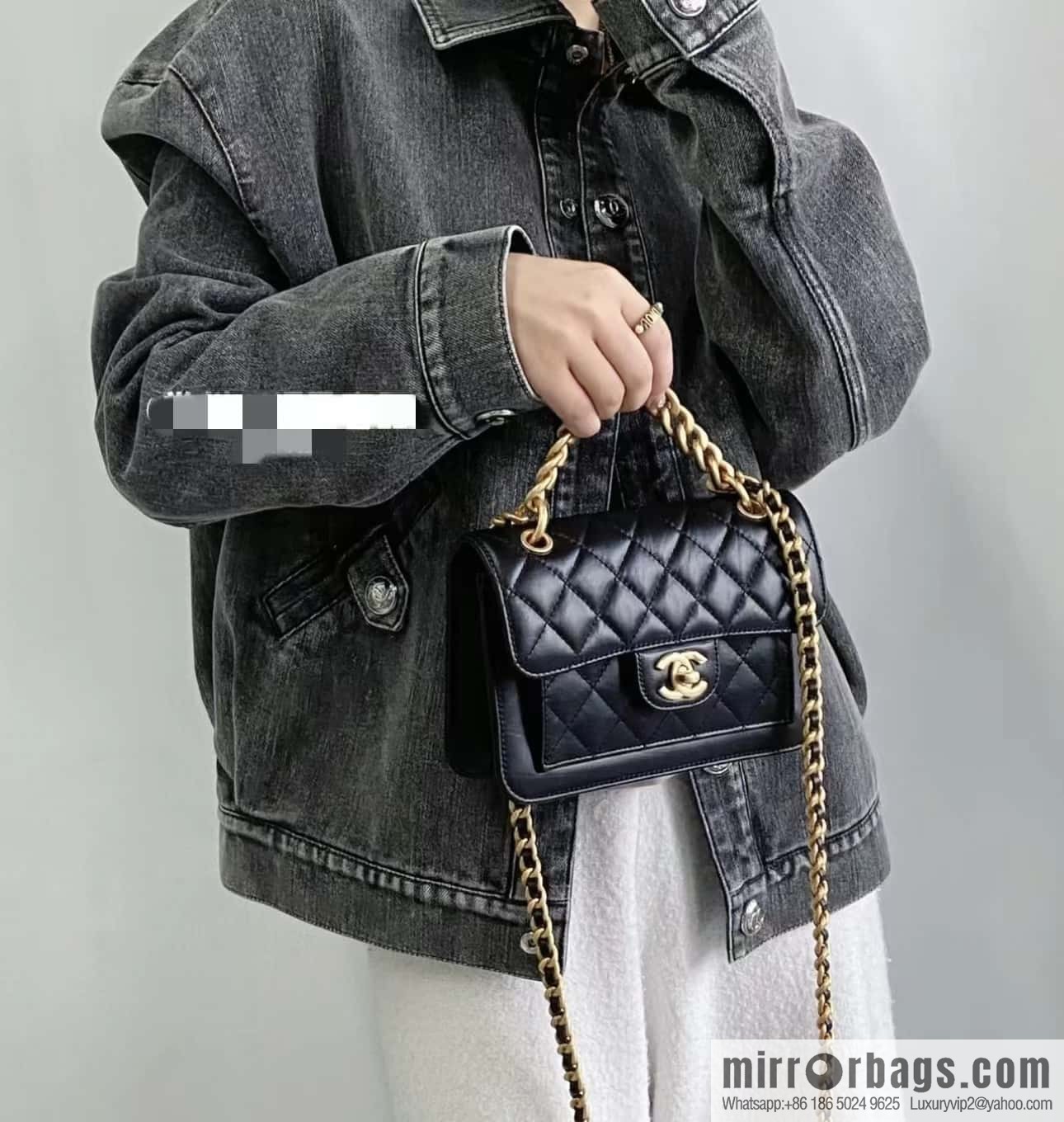 CHANEL 23S Spring/Summer Collection, Tofu Bun AS4051