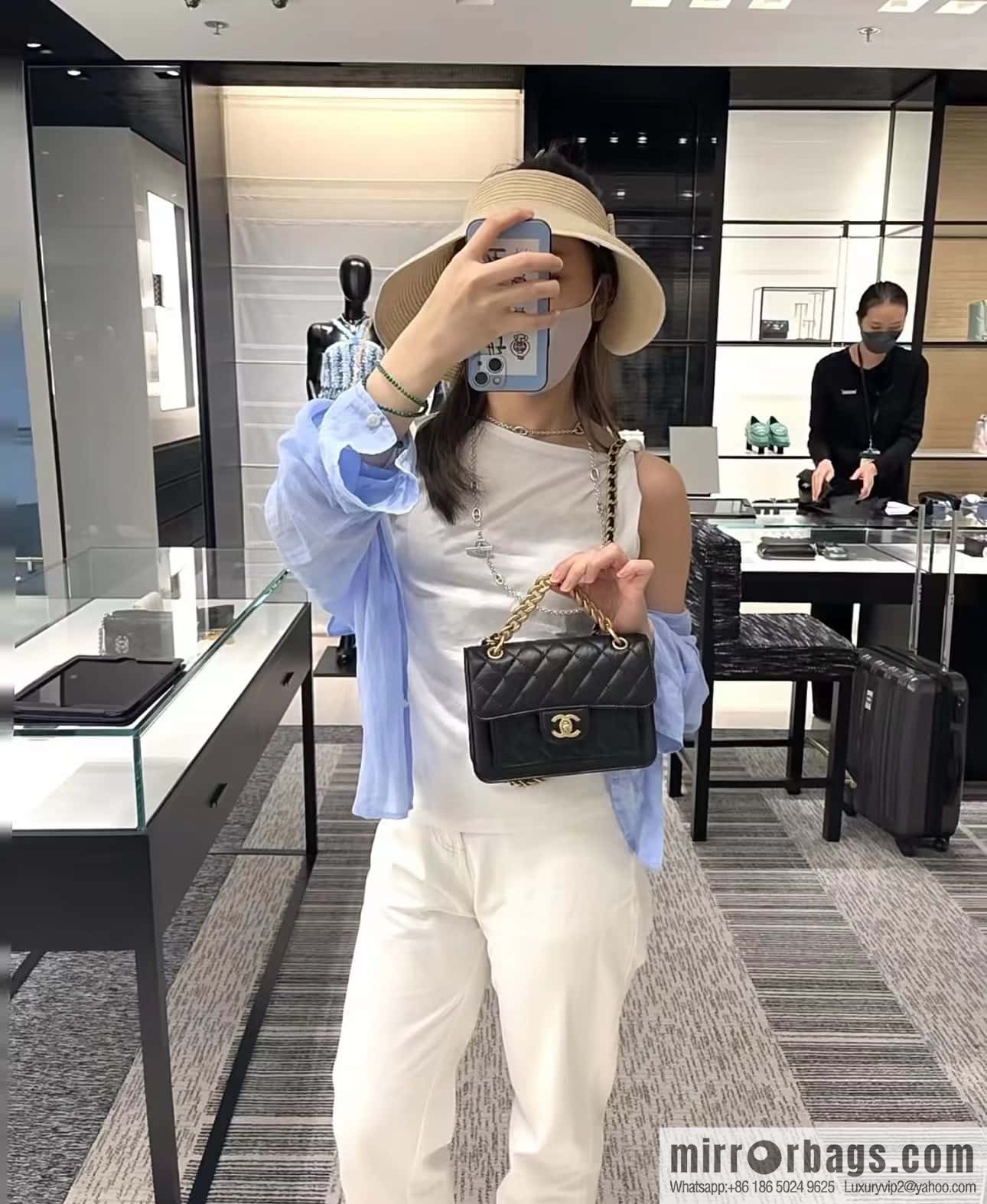 CHANEL 23S Spring/Summer Collection, Tofu Bun AS4051