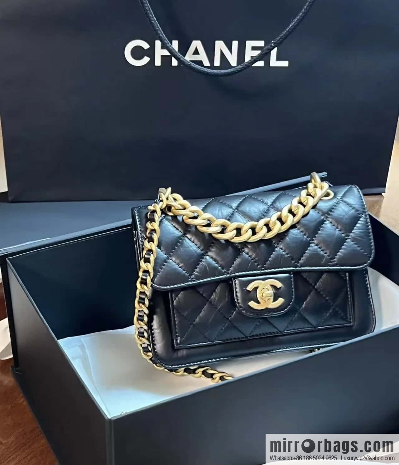 CHANEL 23S Spring/Summer Collection, Tofu Bun AS4051