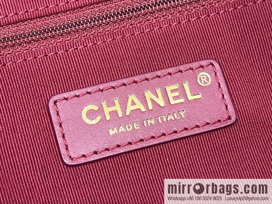 CHANEL 23B autumn and winter trailer series hobo hippie underarm bag AS4347
