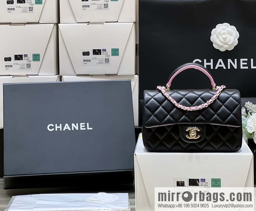 CHANEL classic cf mini handle AS2431