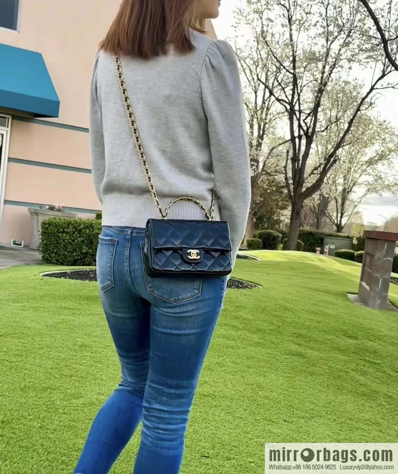 CHANEL 23S spring and summer series CF handle mini AS4023