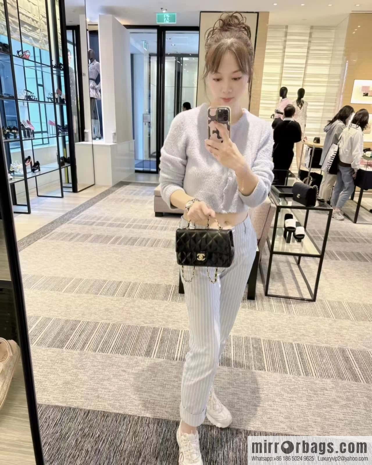 CHANEL 23S spring and summer series CF handle mini AS4023