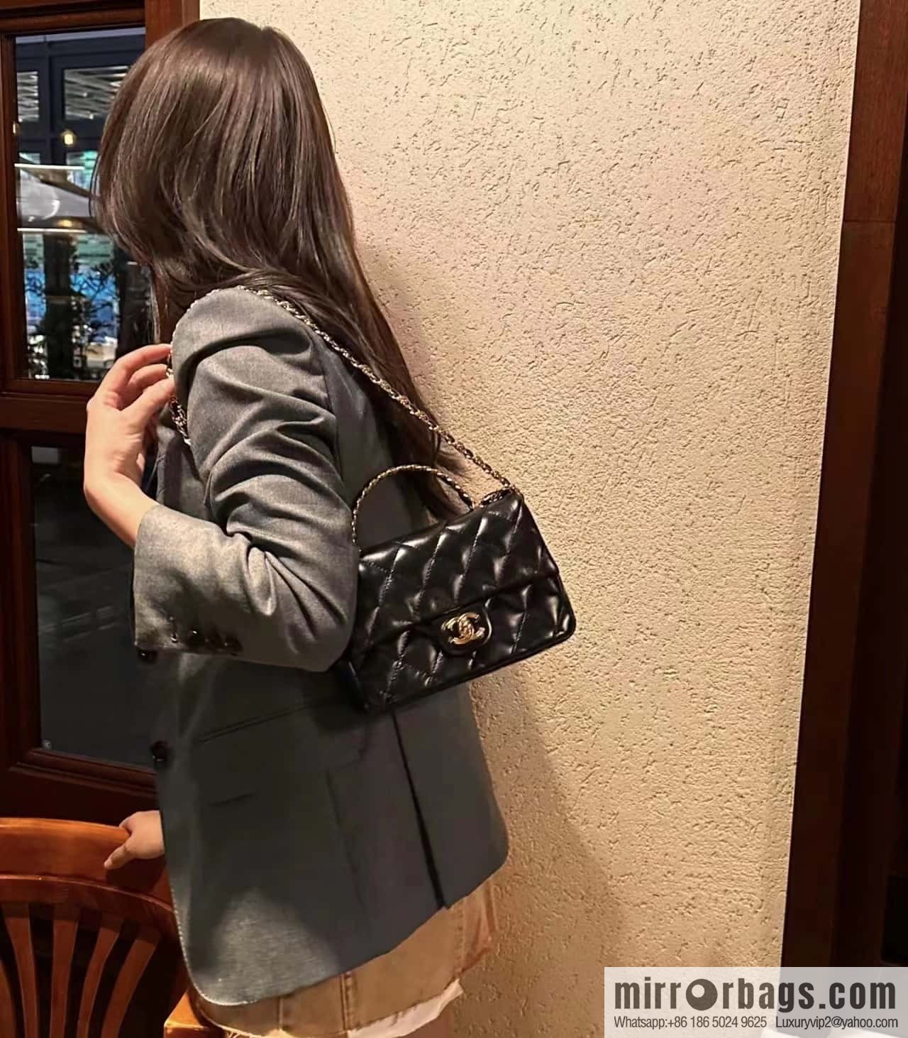 CHANEL 23S spring and summer series CF handle mini AS4023