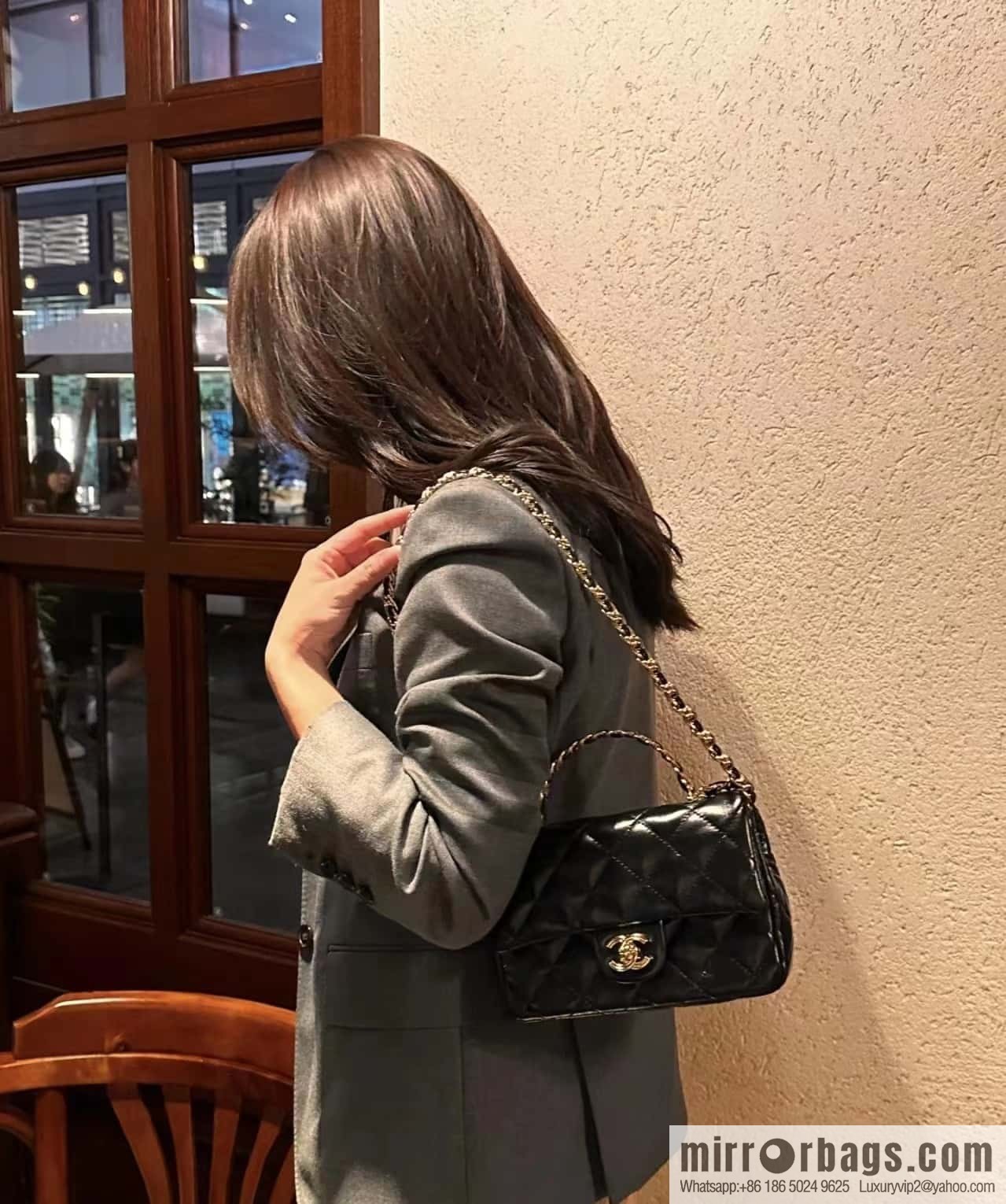 CHANEL 23S spring and summer series CF handle mini AS4023