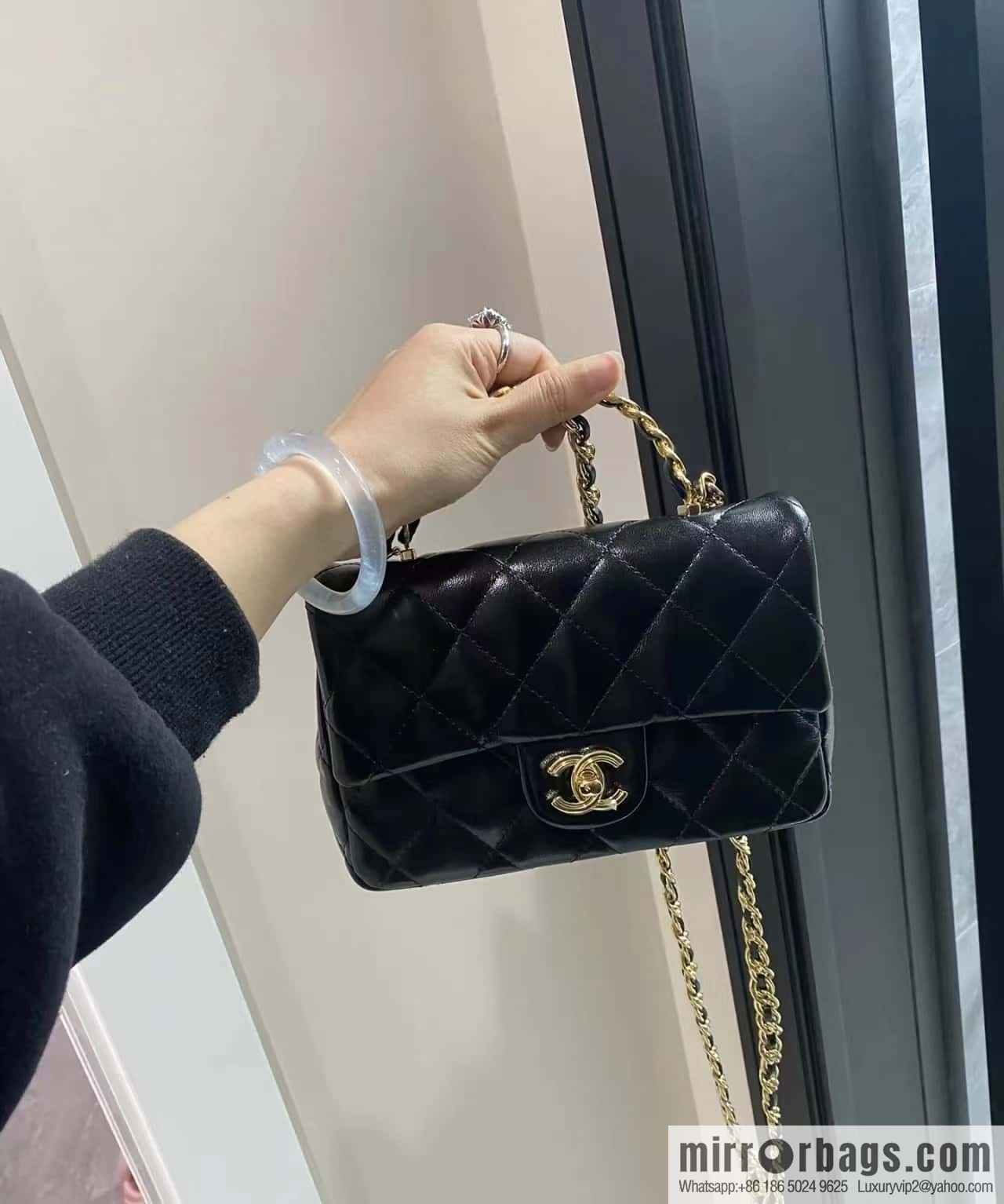 CHANEL 23S spring and summer series CF handle mini AS4023