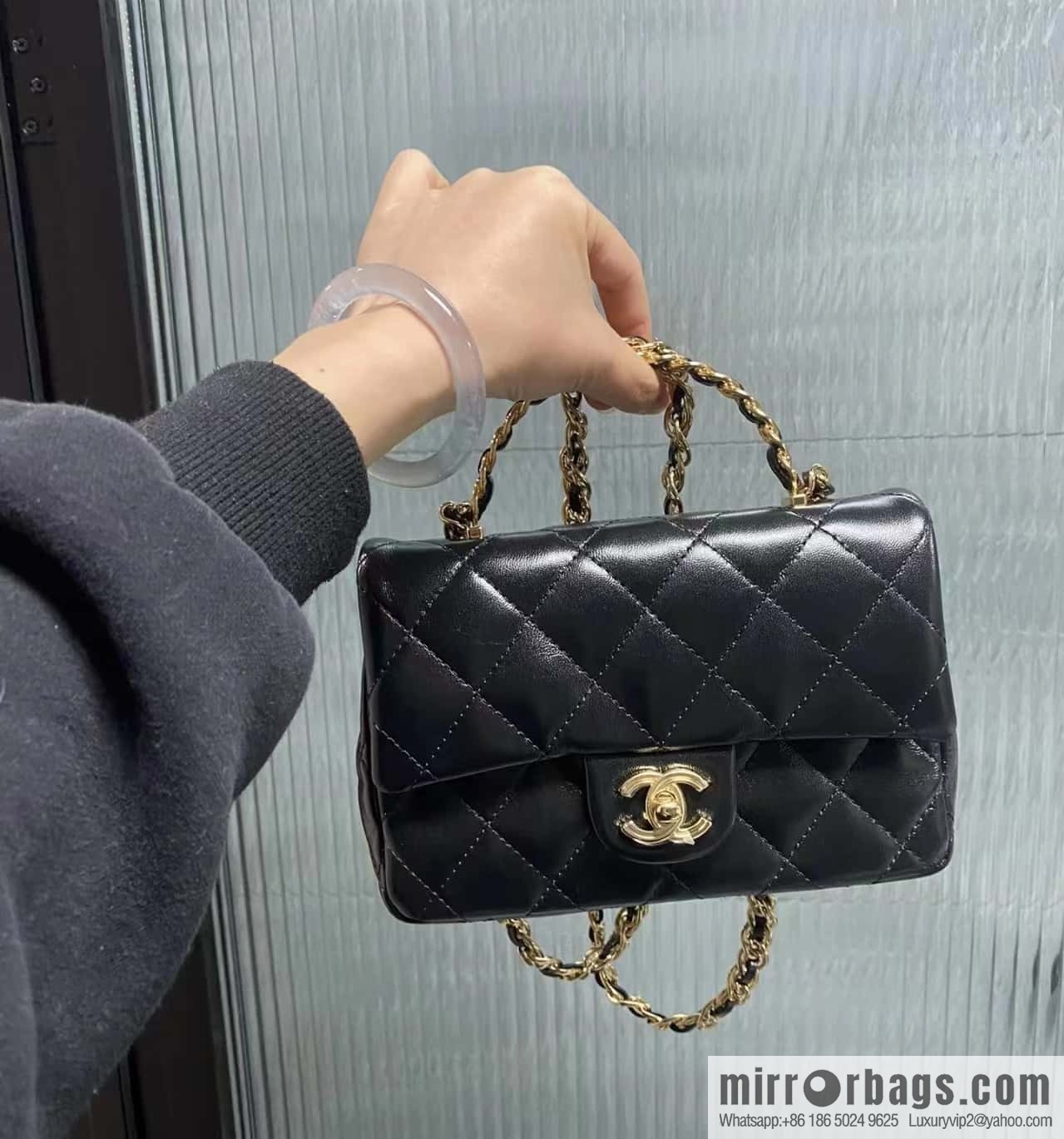 CHANEL 23S spring and summer series CF handle mini AS4023