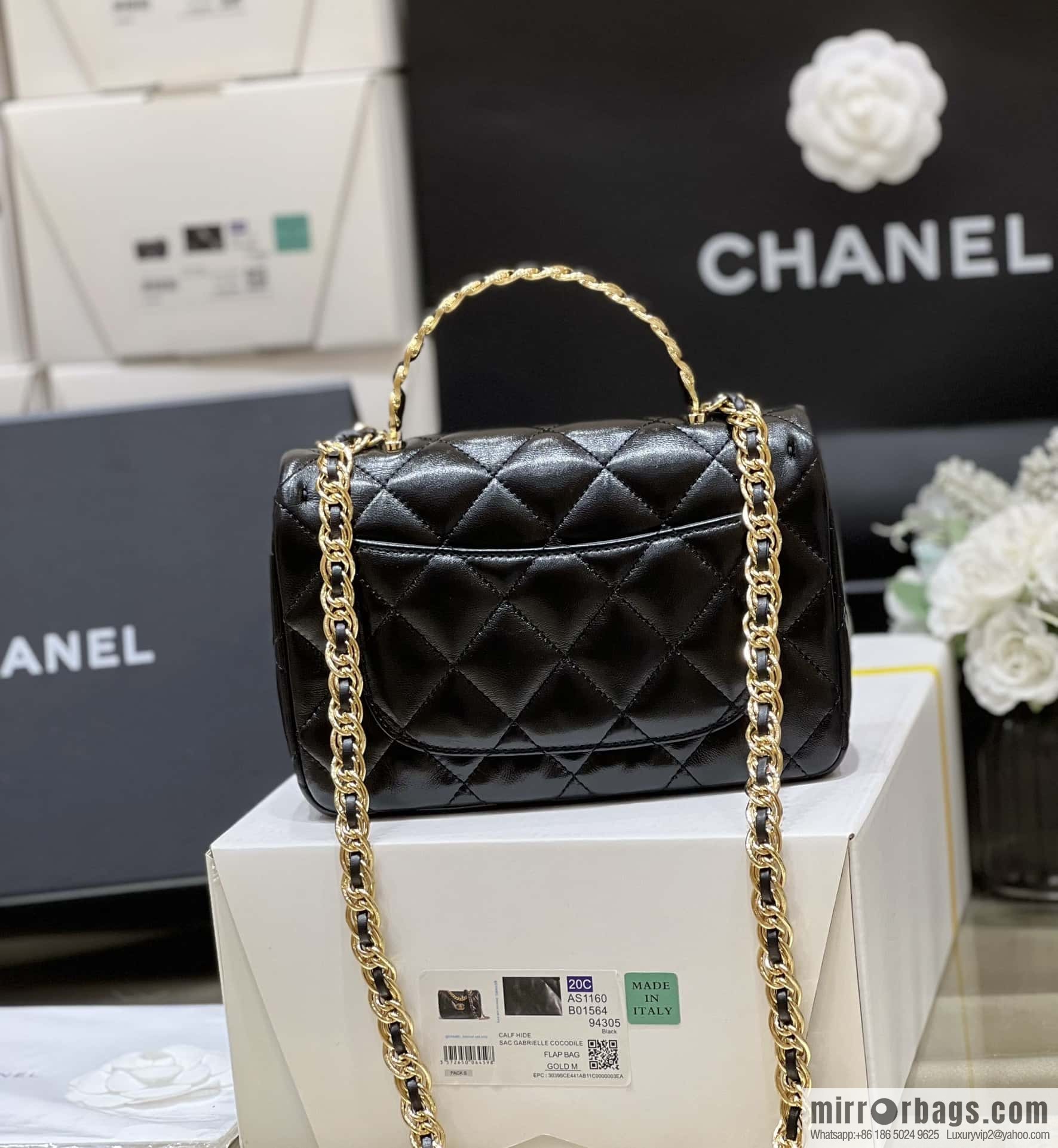 CHANEL 23S spring and summer series CF handle mini AS4023