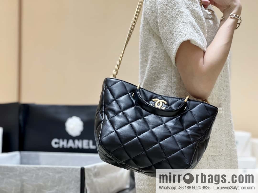 CHANEL 23B autumn and winter trailer series, limited edition small shopping bag AS4188