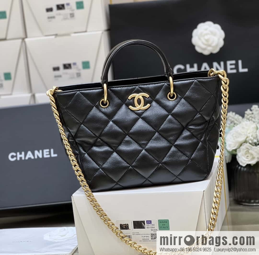 CHANEL 23B autumn and winter trailer series, limited edition small shopping bag AS4188