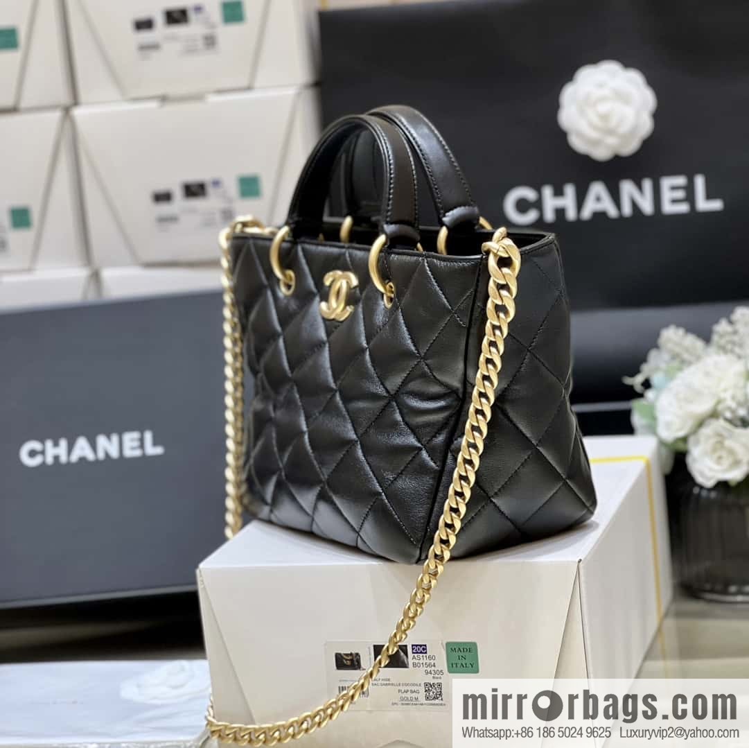 CHANEL 23B autumn and winter trailer series, limited edition small shopping bag AS4188