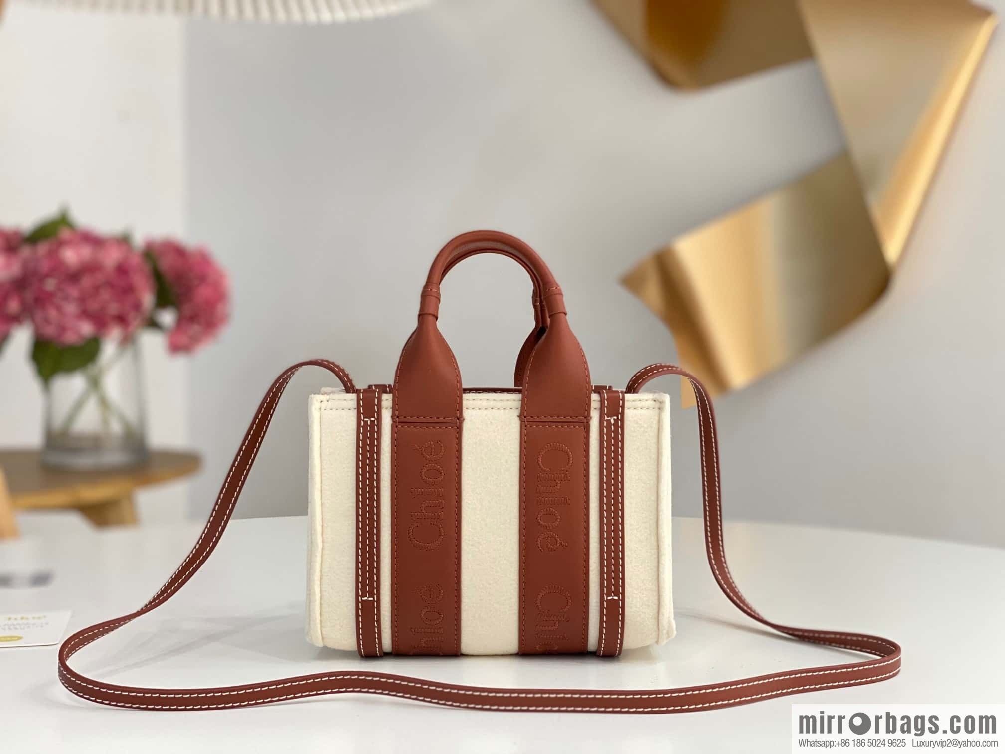 Chloe new felt woody 🐑 with leather Mini20CM