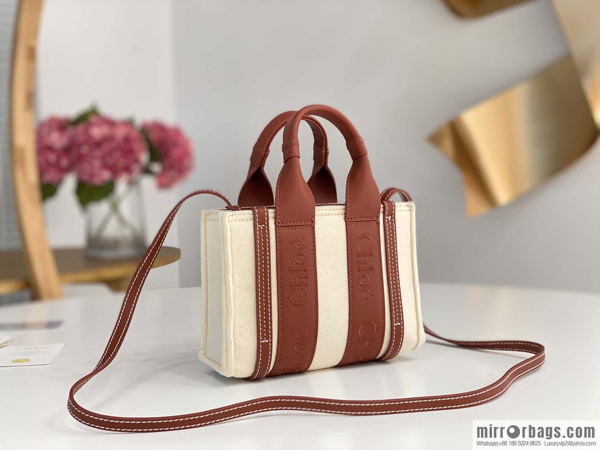 Chloe new felt woody 🐑 with leather Mini20CM
