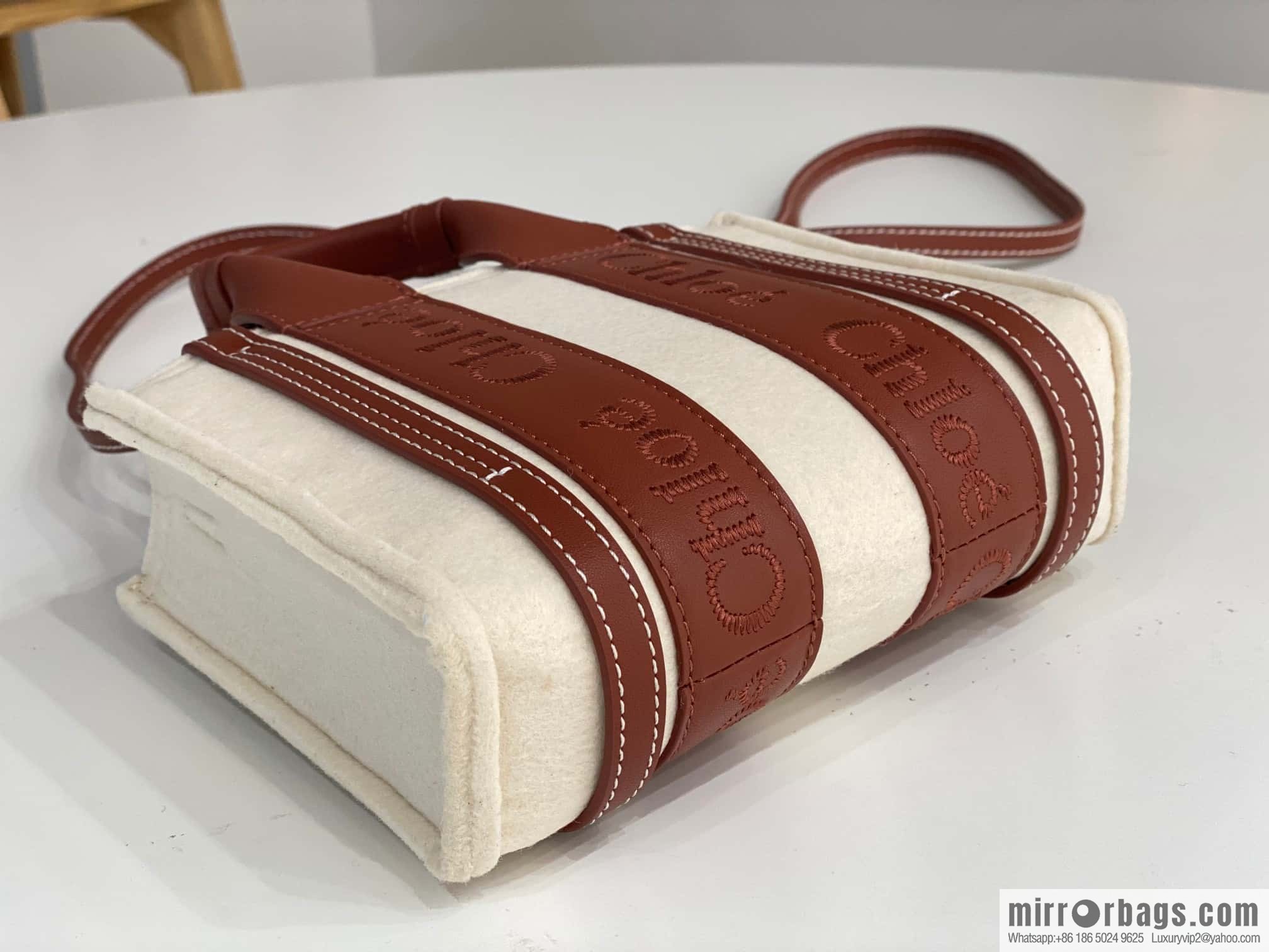 Chloe new felt woody 🐑 with leather Mini20CM
