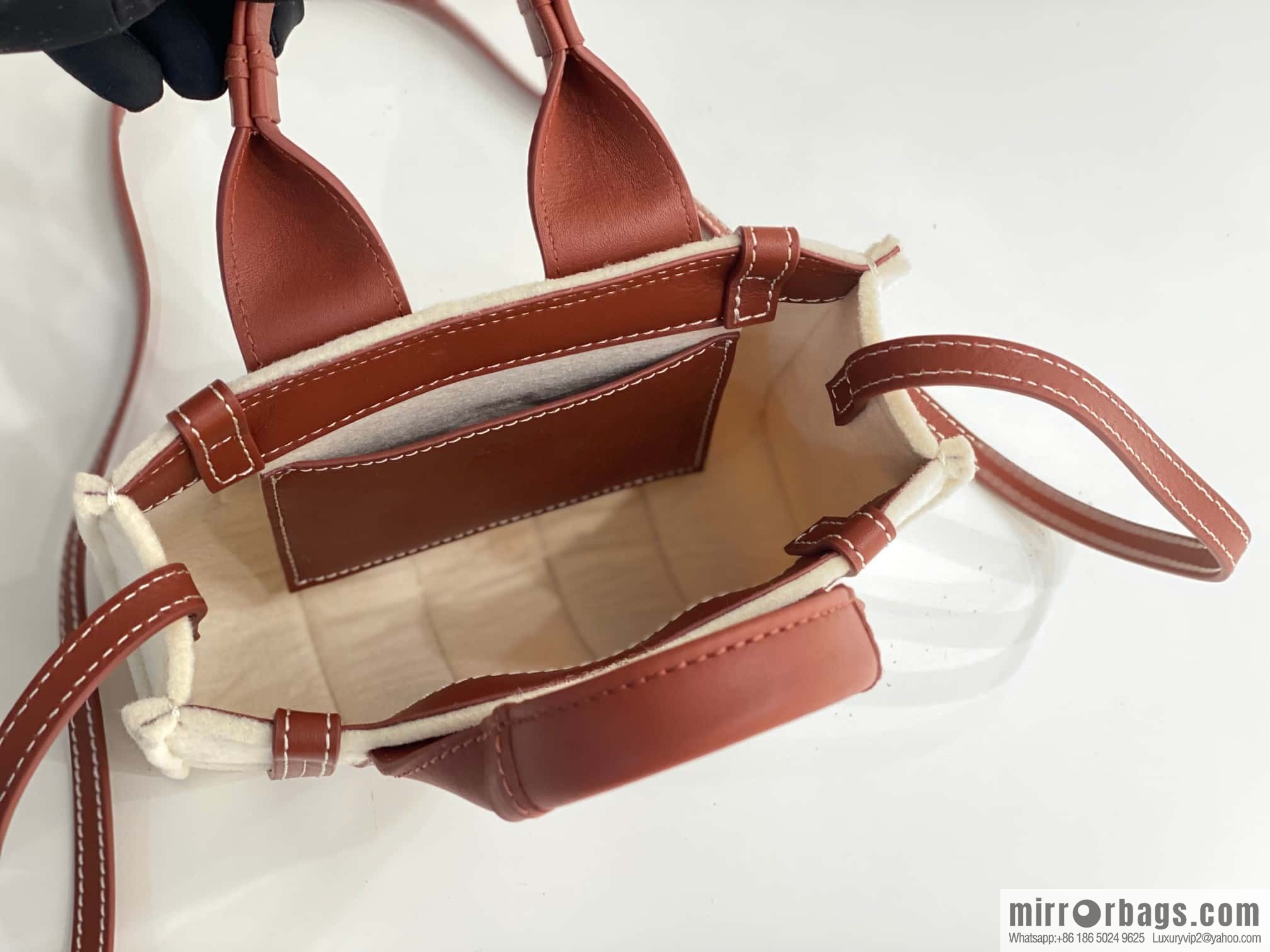 Chloe new felt woody 🐑 with leather Mini20CM