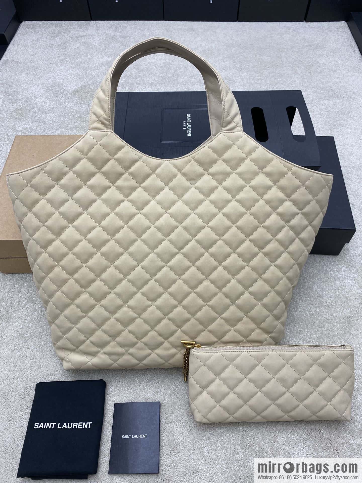 Saint Laurent 22 spring and summer new product launch tote bag model: 698651