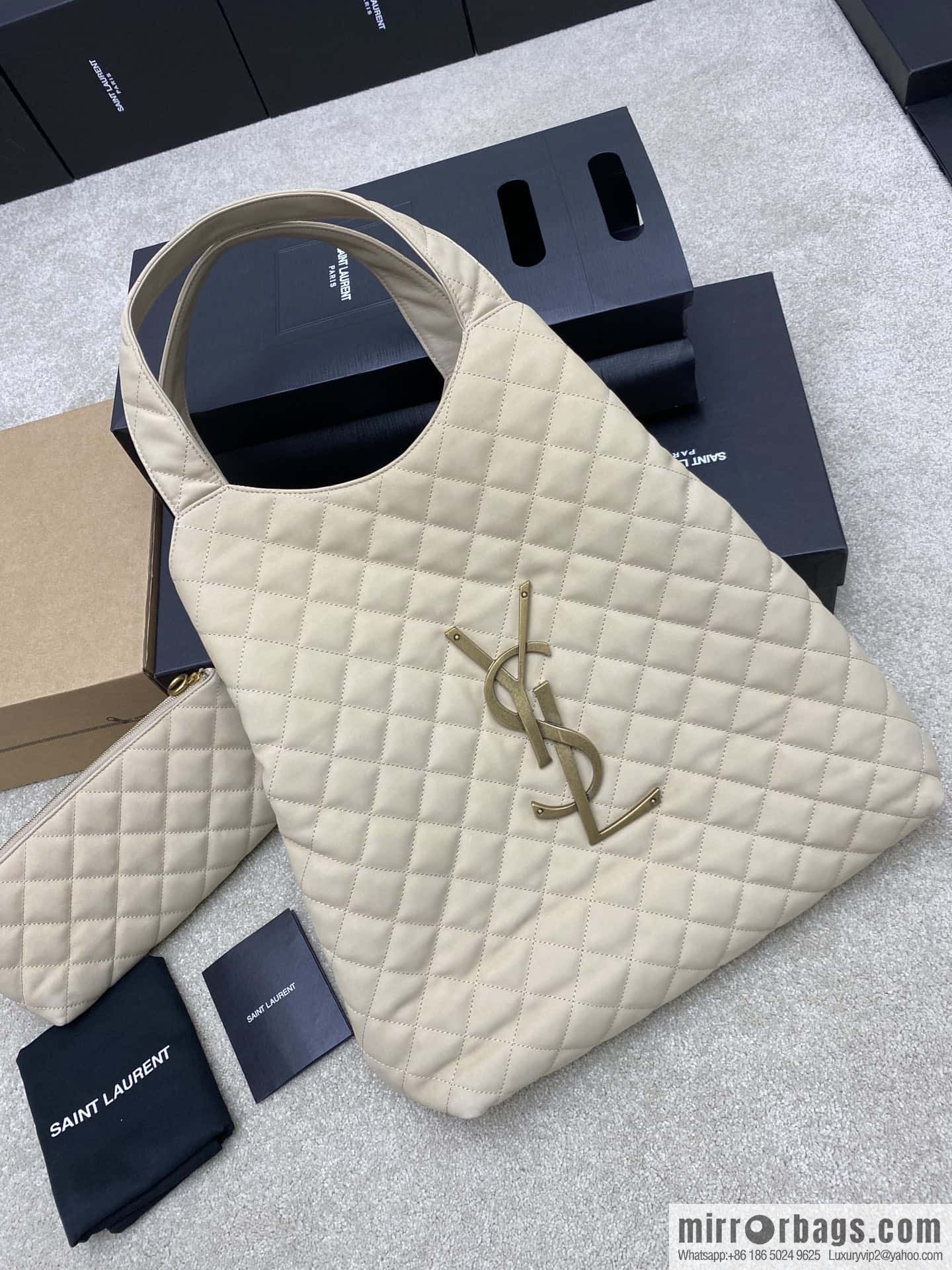 Saint Laurent 22 spring and summer new product launch tote bag model: 698651