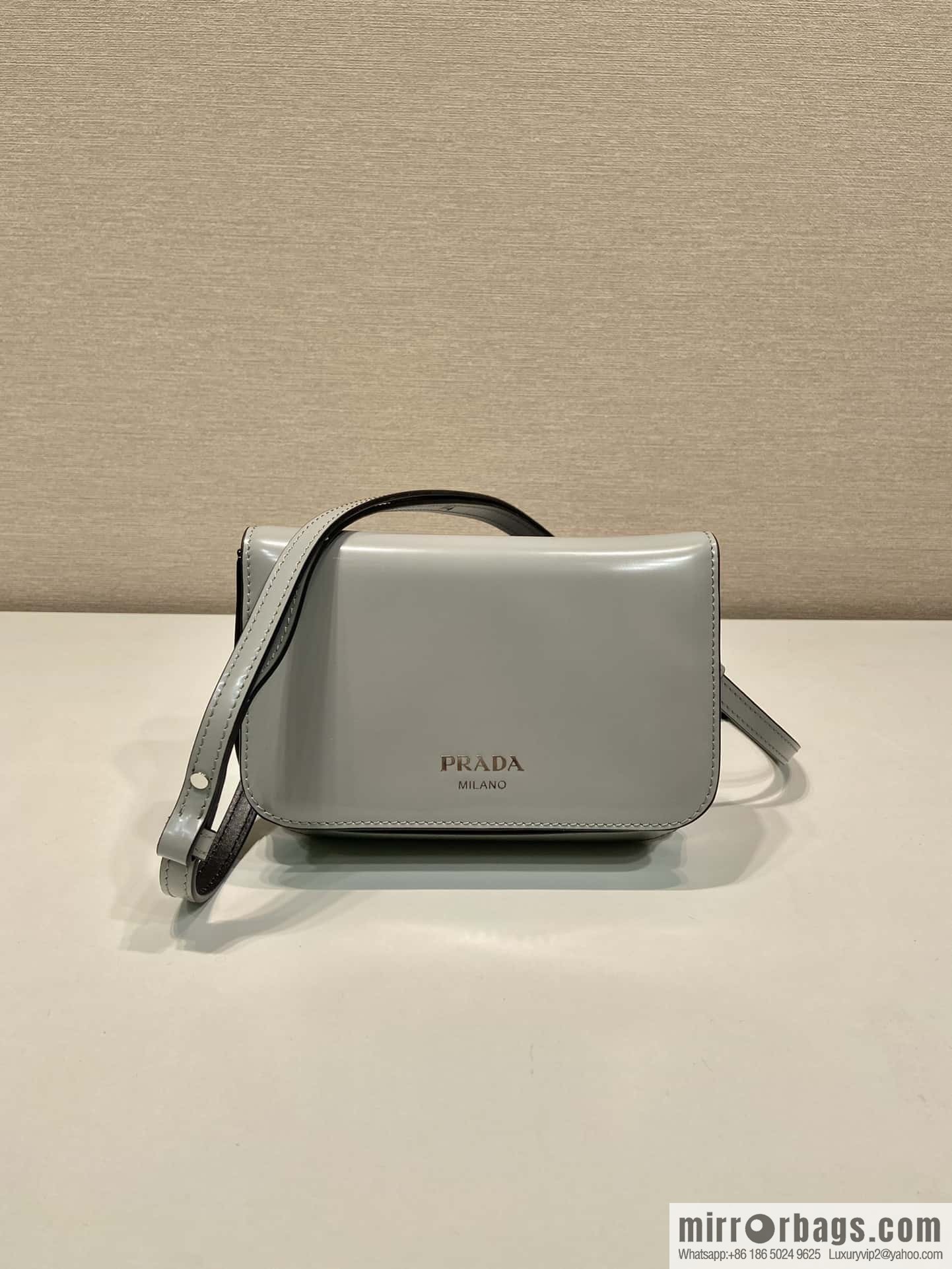 PRADA Prada glossy leather (fabric) Unisex shoulder backpack 2VD061
