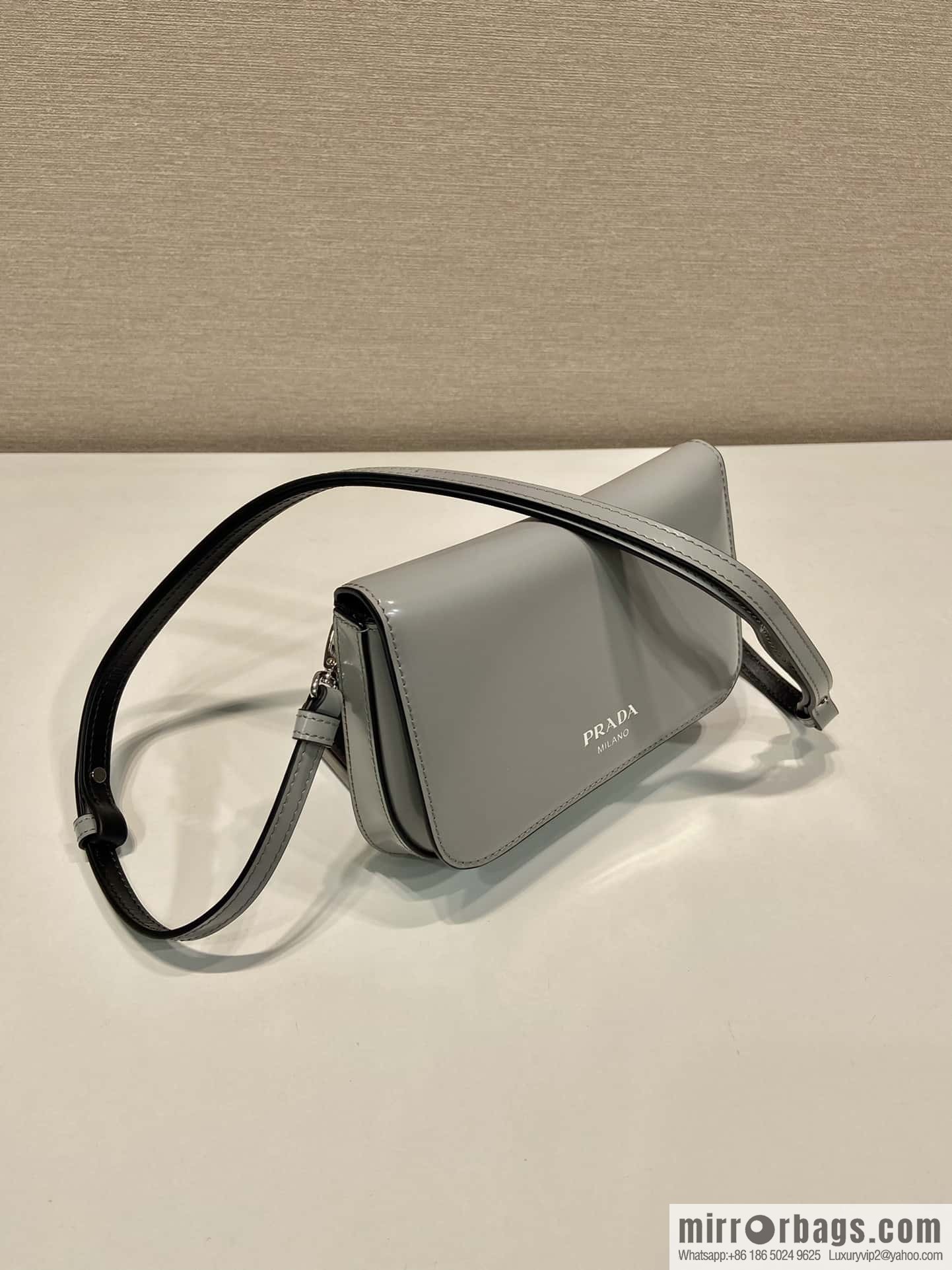 PRADA Prada glossy leather (fabric) Unisex shoulder backpack 2VD061