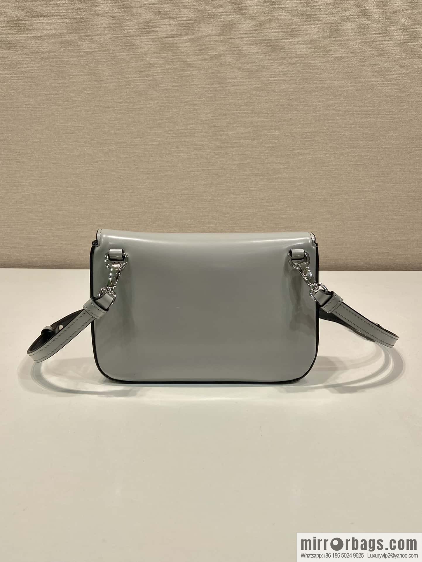 PRADA Prada glossy leather (fabric) Unisex shoulder backpack 2VD061