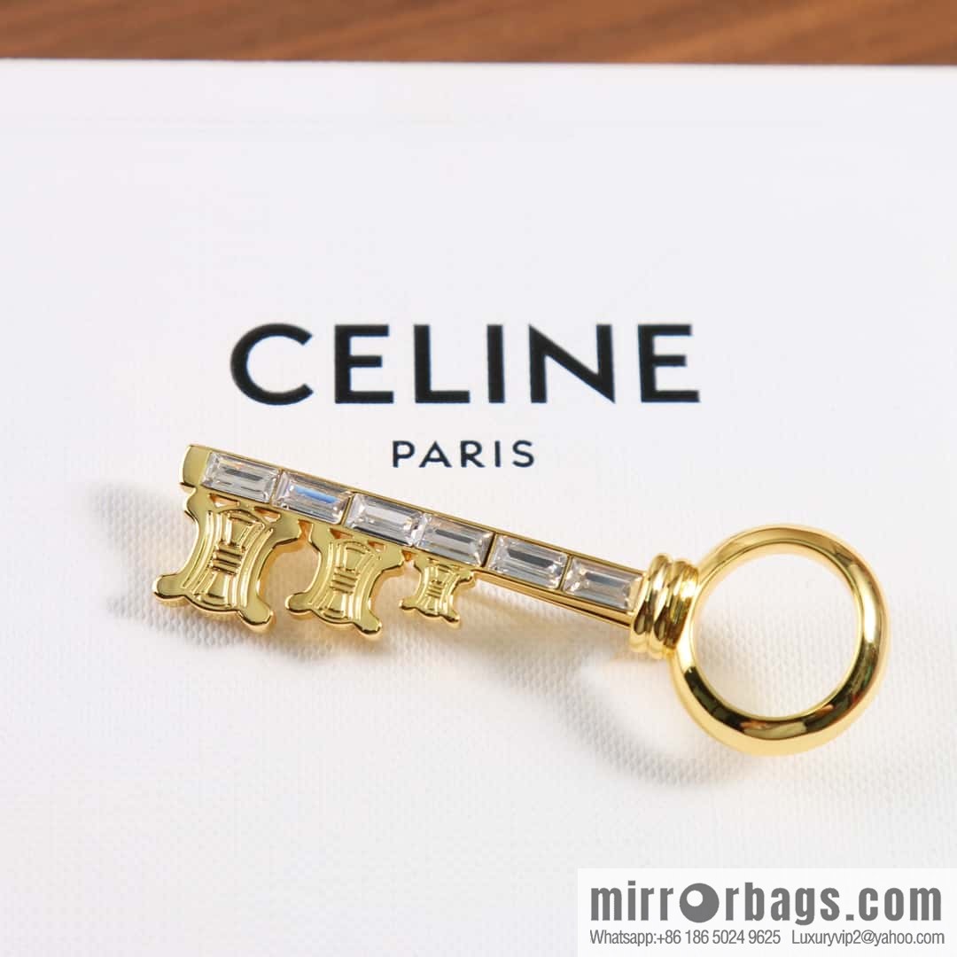 New ☑️ Celine Arc de Triomphe Key 🔑 Brooch