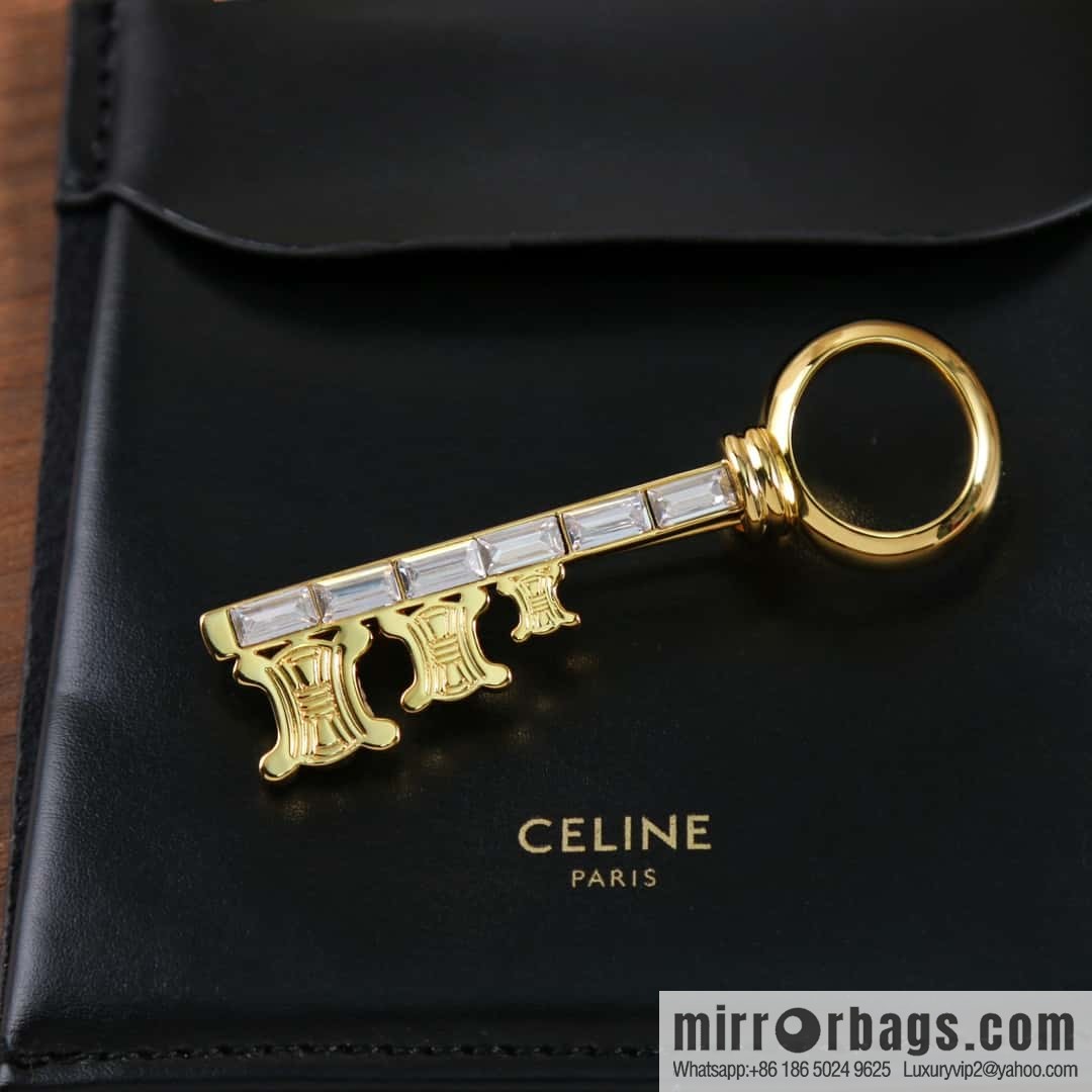 New ☑️ Celine Arc de Triomphe Key 🔑 Brooch