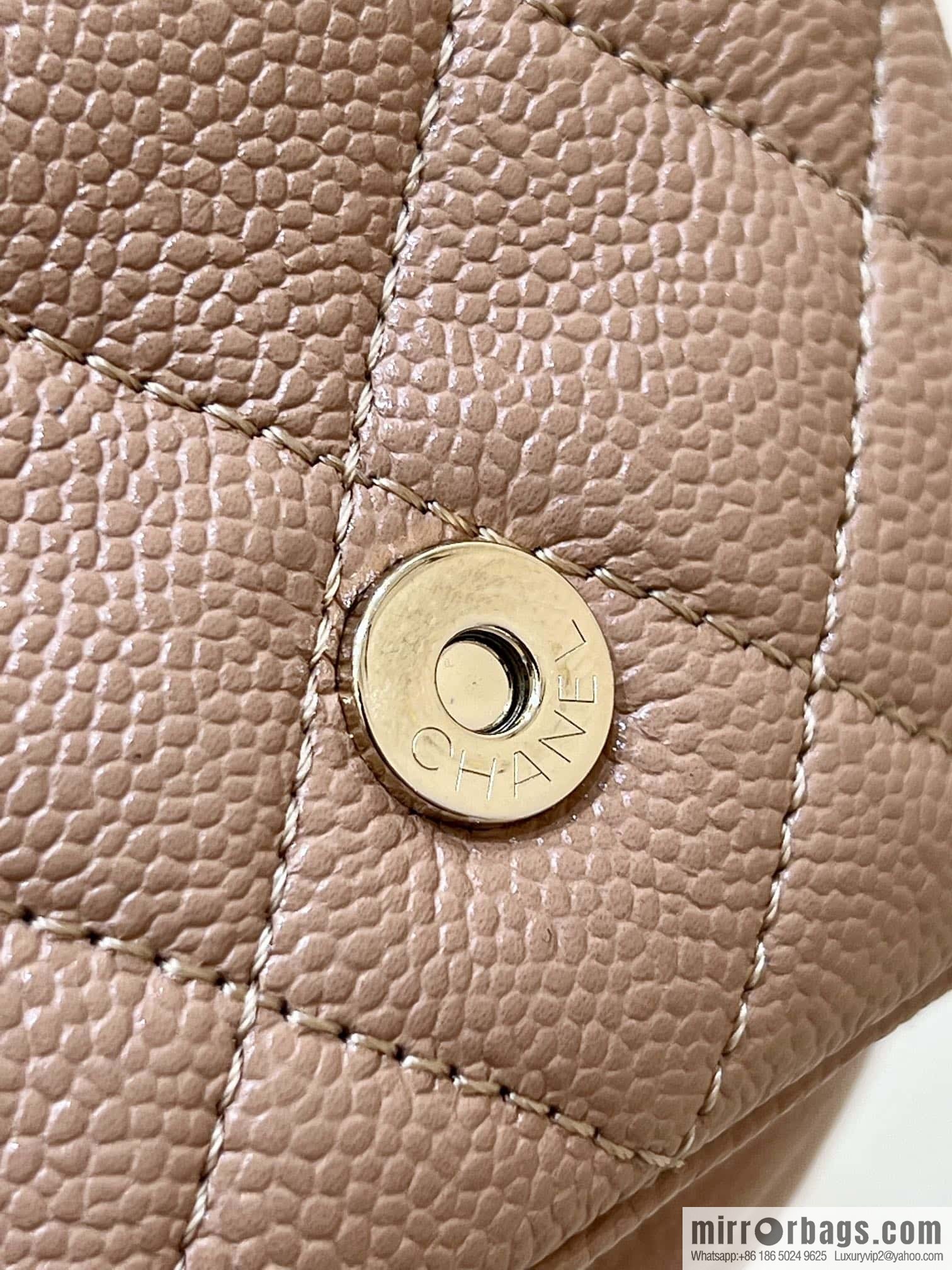 CHANEL 23P spring and summer trailer series, lychee leather duma double backpack AS3787