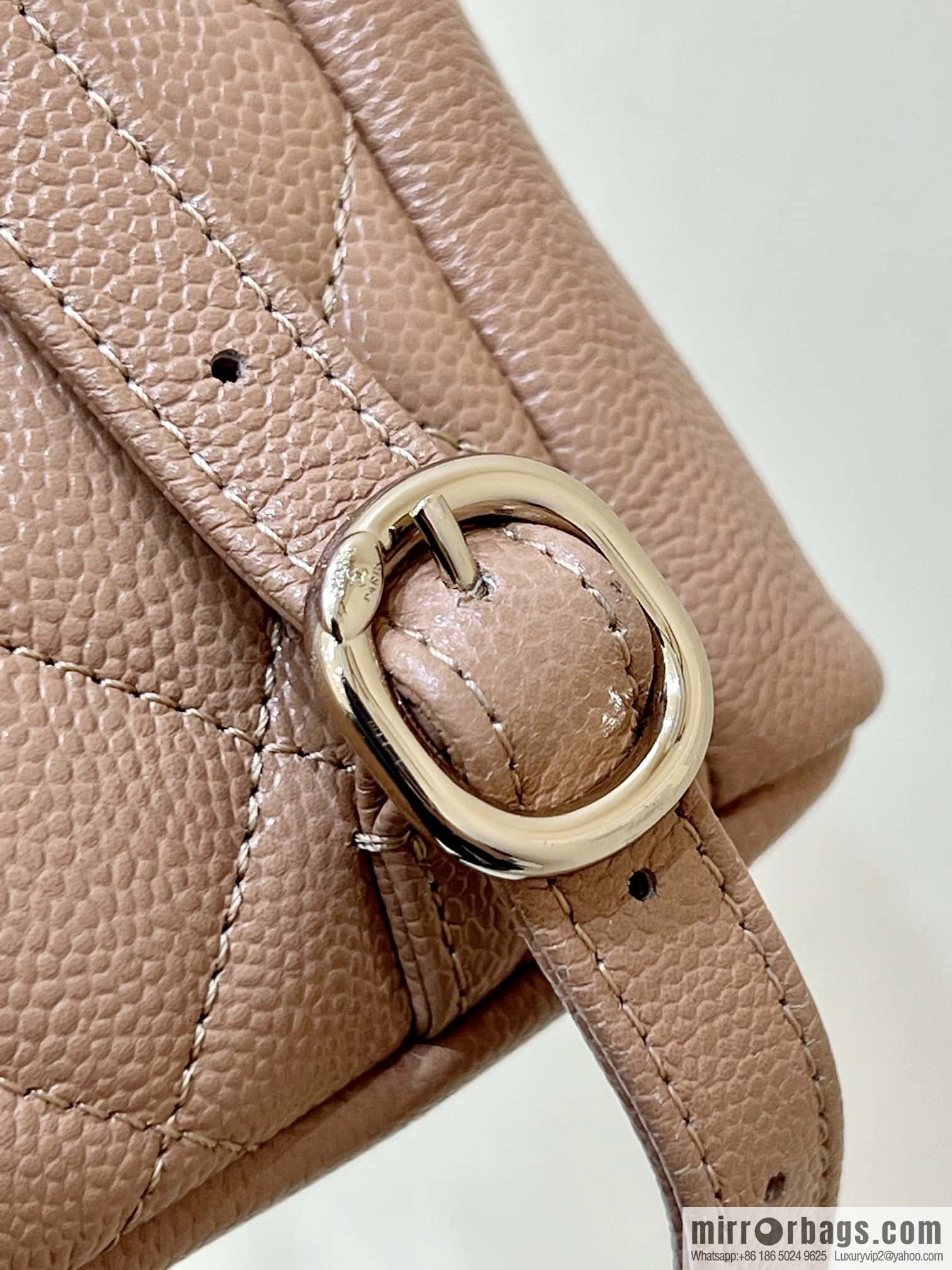 CHANEL 23P spring and summer trailer series, lychee leather duma double backpack AS3787