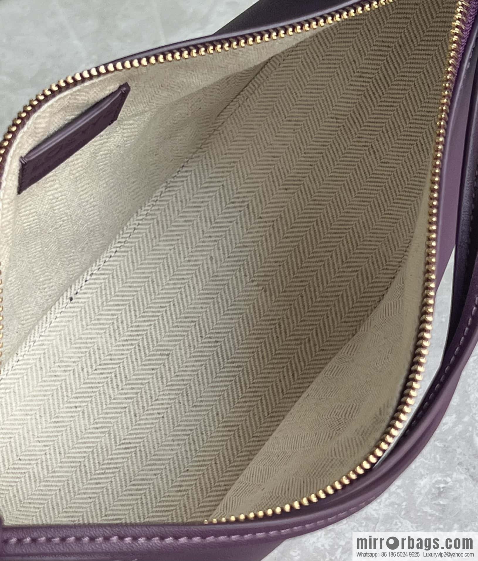 LOEWE new hammock armpit bag 0687 purple