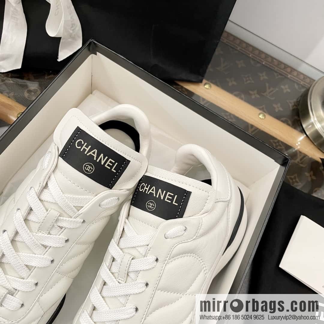 Chanel Chanel Xiaoxiang Spring and summer rhombus football shoes