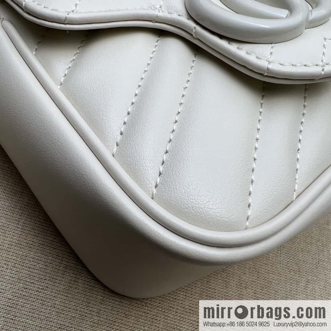 GUCCI Gucci GG Marmont Series Quilted Fanny Packs 739599