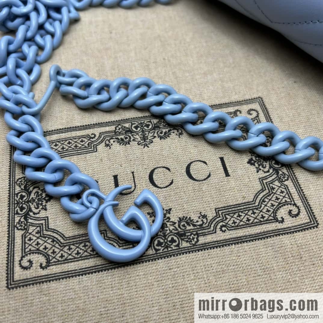 GUCCI Gucci GG Marmont Series Quilted Fanny Packs 739599