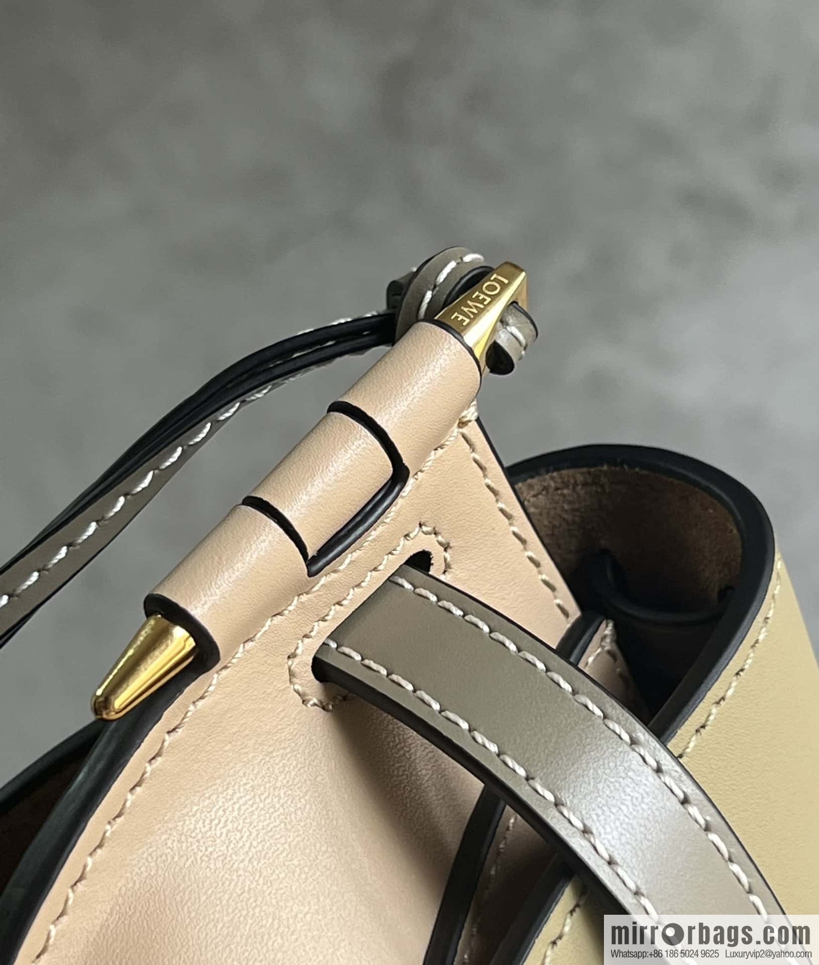 LOEWE modified saddle bag MiniGateDual handbag 0328