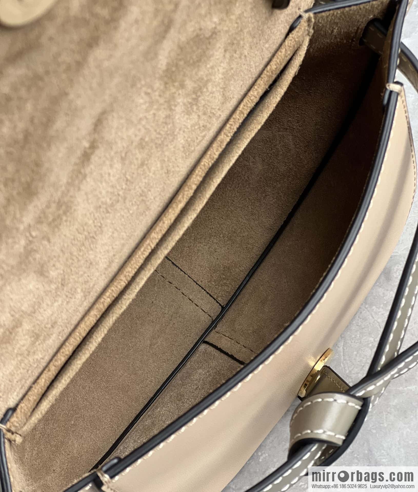 LOEWE modified saddle bag MiniGateDual handbag 0328