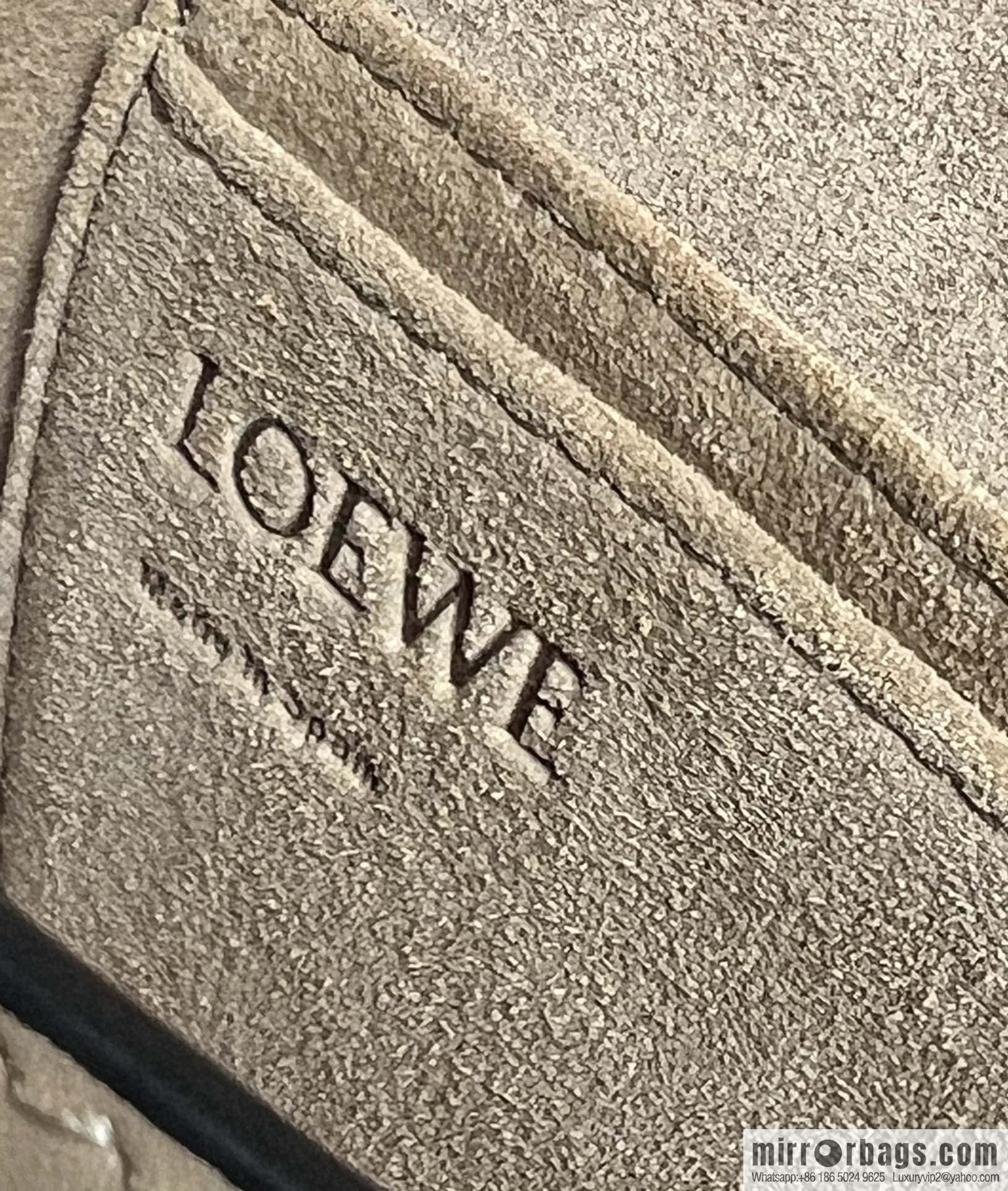 LOEWE modified saddle bag MiniGateDual handbag 0328