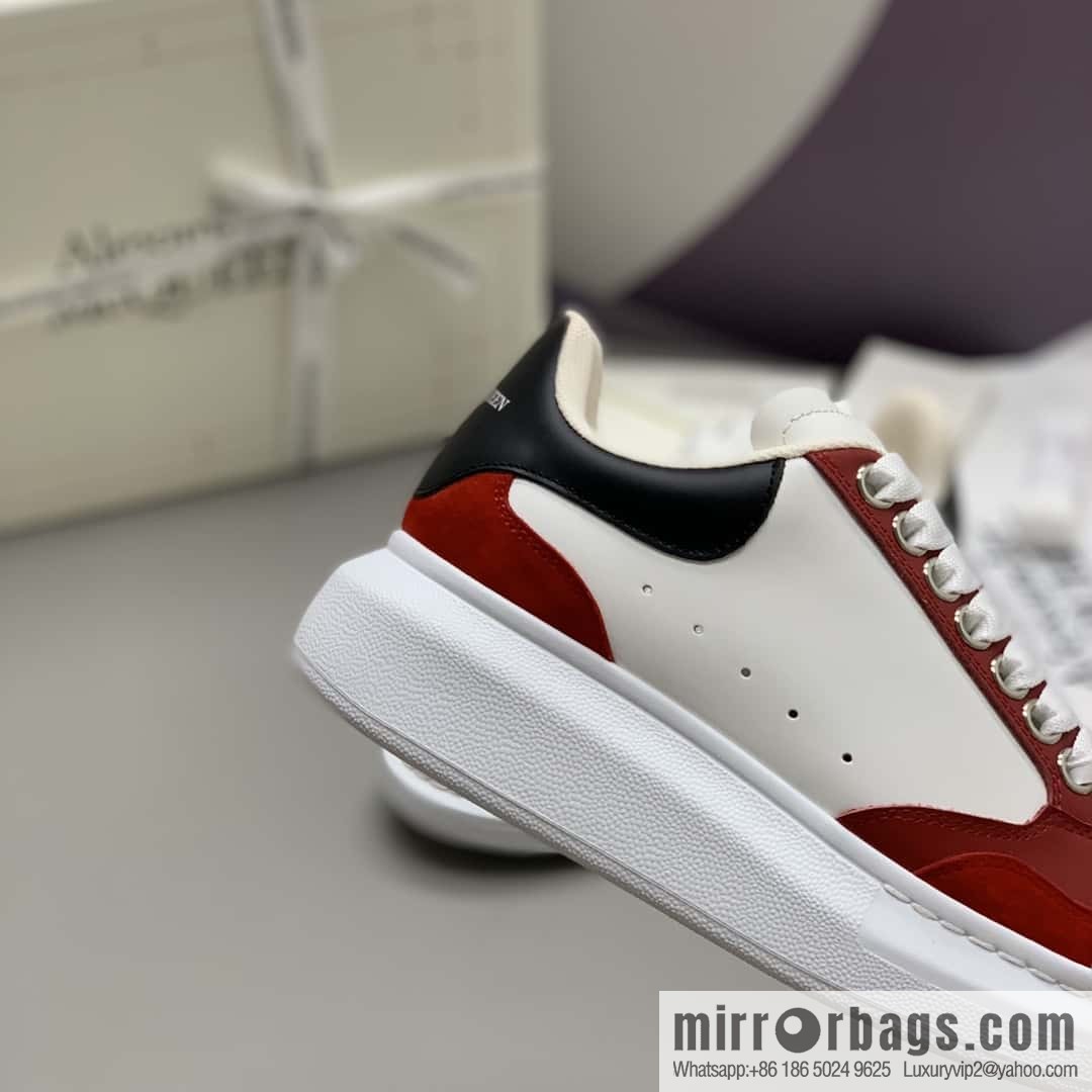 Alexander McQueen Alexander McQueen White Red Black Unisex Sneakers