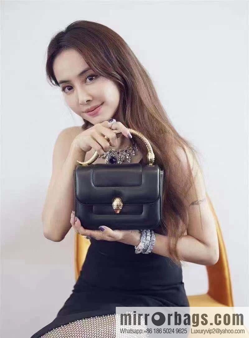 BVLGARI Bulgari small sheepskin snakehead bag Model: 291071