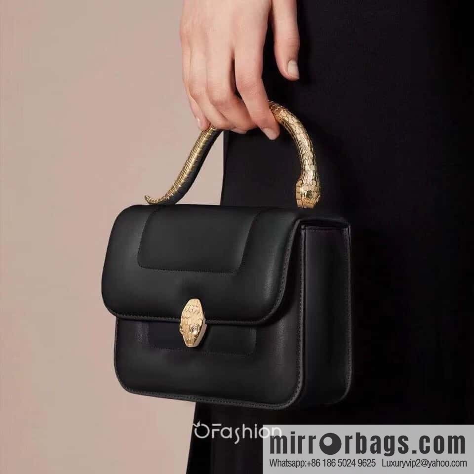 BVLGARI Bulgari small sheepskin snakehead bag Model: 291071