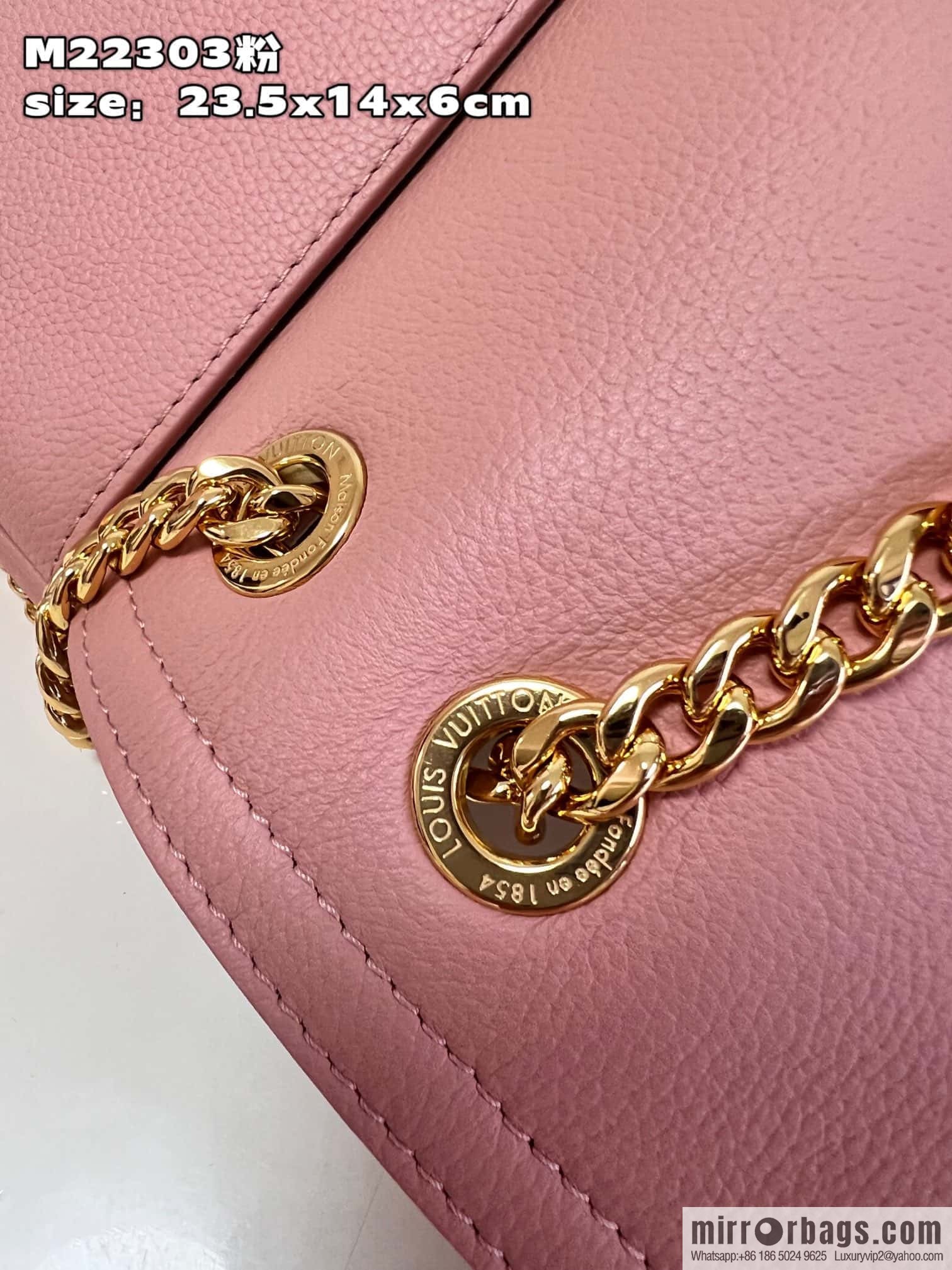 LV M22585 LOCKME EAST WEST chain bag