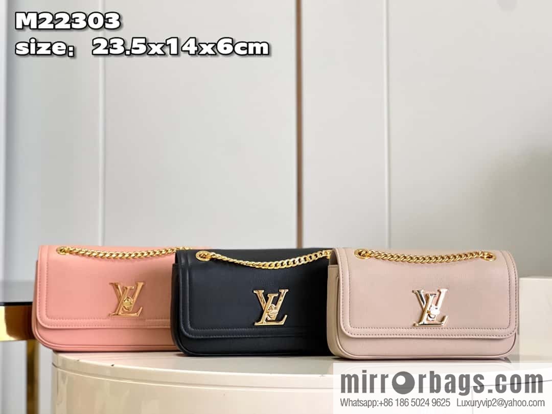 LV M22585 LOCKME EAST WEST chain bag