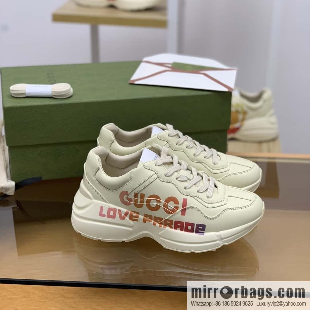 GUCCI retro style, retro dad shoes casual sneakers