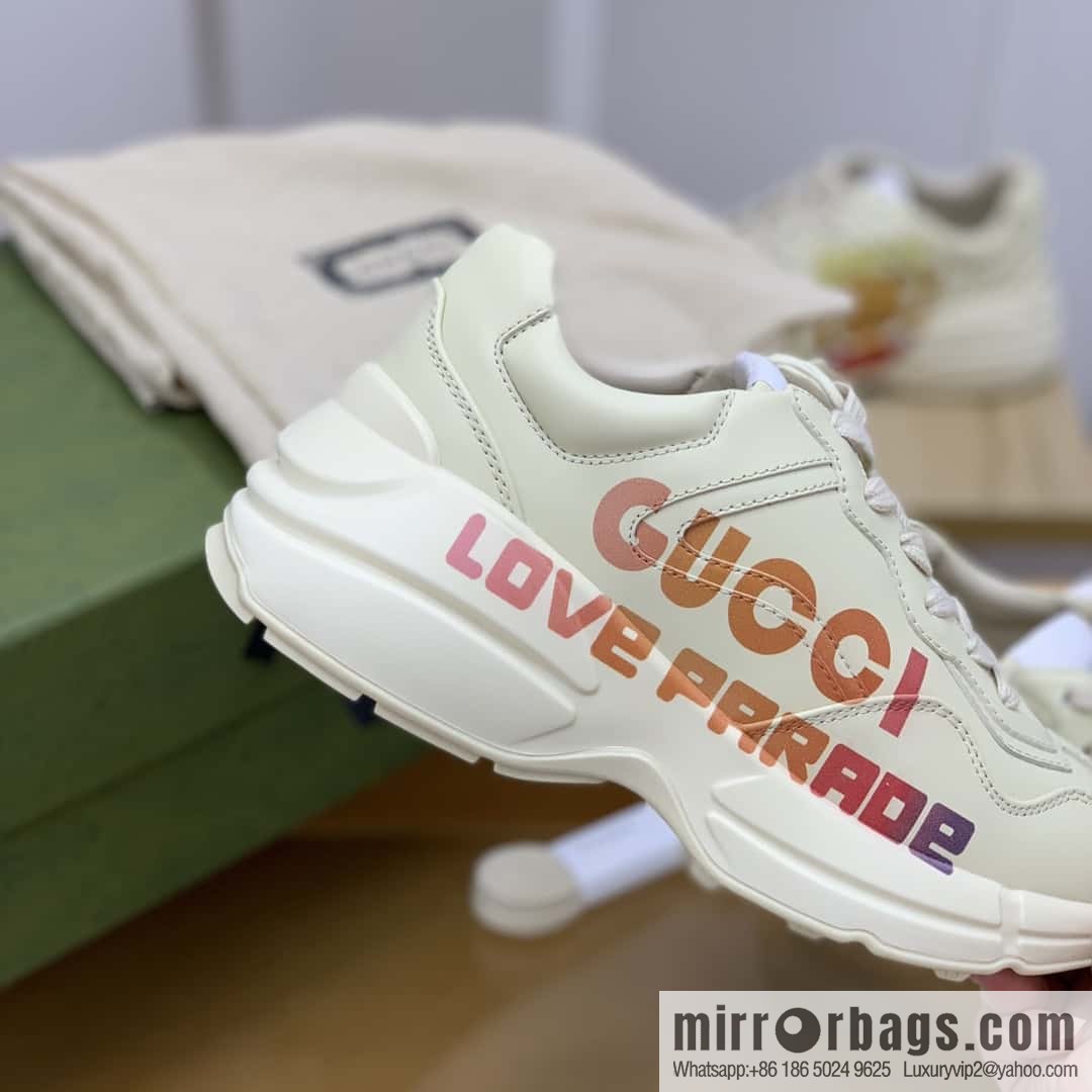 GUCCI retro style, retro dad shoes casual sneakers