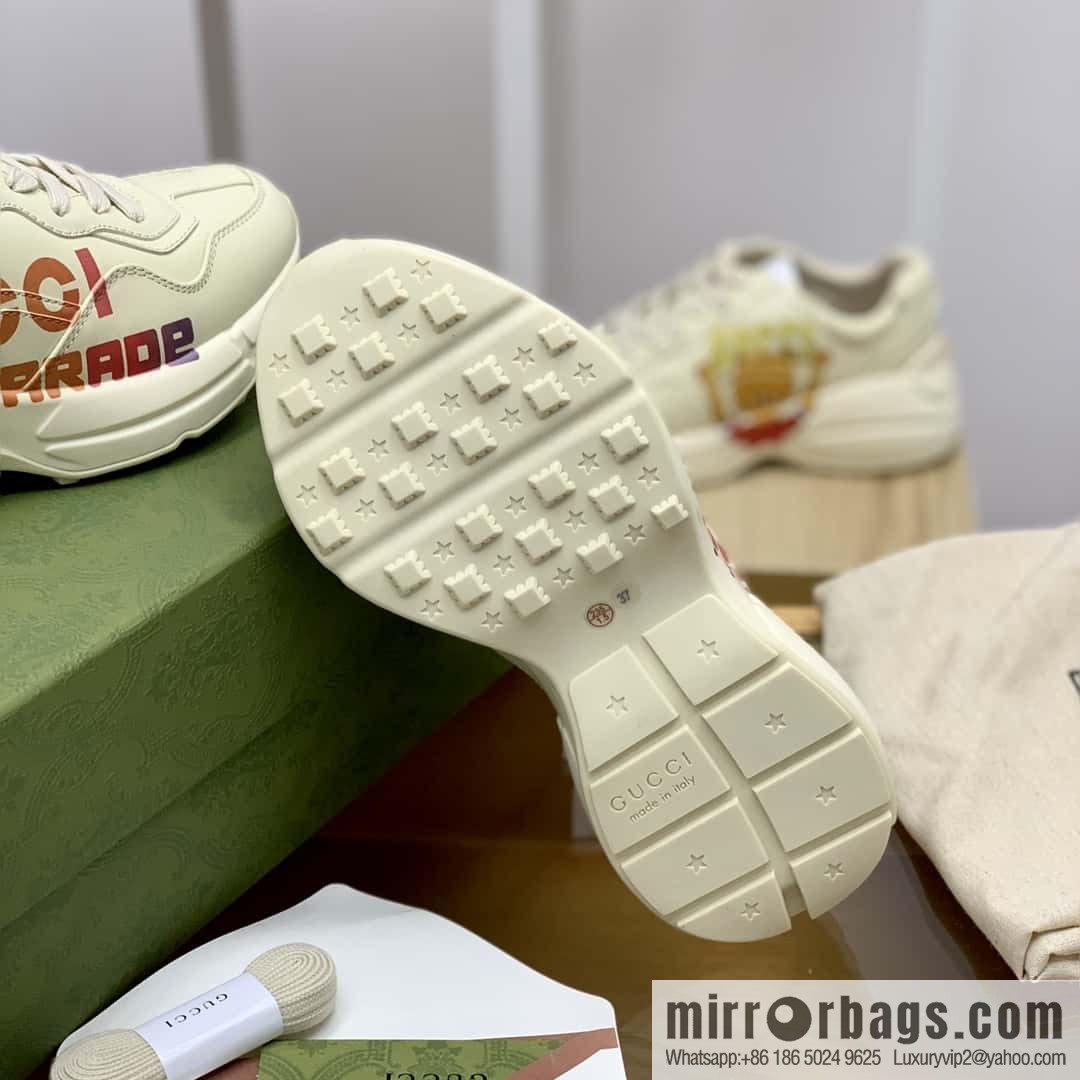 GUCCI retro style, retro dad shoes casual sneakers